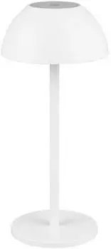 Trio Tischleuchte RICARDO LED AKKU D13.5 H30cm weiß
