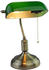 V-TAC Bankerlampe 1x E27 26x18x36 cm Retro grün