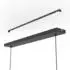 Eglo Hängeleuchte Rinroe, Länge 90 cm, schwarz, 2-flg., Stahl