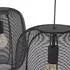 Eglo Hängeleuchte Rinroe, Länge 90 cm, schwarz, 2-flg., Stahl