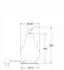 Fabas Luce LED-Tischlampe Wendy, grün/messing, Apfelform, Glas, dimmbar