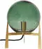 PR HOME Milla Tischlampe Höhe 28 cm gold/grün