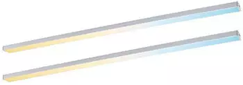 Paulmann Unterbaulampe Inline 2x-Erweiterung chrom 55 cm CCT