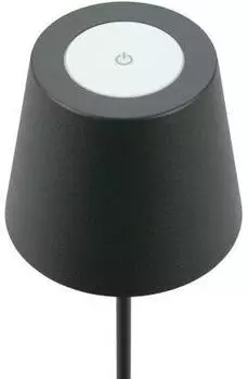 Briloner LED Tischlampe kabellos mit Touch 36x10,5cm Anthrazit – Elegantes Design und vielseitige Einsatzmöglichkeiten