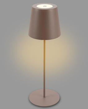 Briloner LED Tischlampe kabellos mit Touch 36x10,5cm Umbrasand
