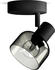 Philips Wand- und Deckenleuchte Sleet in Schwarz-transparent und Schwarz E14