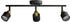 Philips Deckenleuchte Niall in Schwarz und Gold GU10 3-flammig
