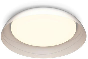 Philips LED Deckenleuchte Fleta in Wei&szlig; und Beige 10W 1850lm
