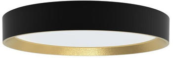 Philips LED Deckenleuchte Hanno in Schwarz und Gold 24W 2700lm