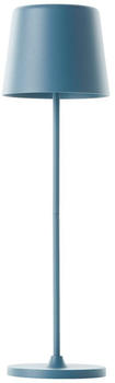 Lightbox LED Tischlampe H37cm blau
