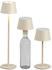 Northpoint 3in1 LED Tischlampe beige