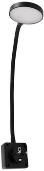McShine LED Steckdosenlampe Halo schwarz