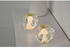 Loom Design LED-Akku-Tischlampe Ice Ball goldfarben Ø 10,5cm