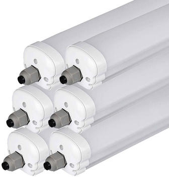 V-TAC LED-Deckenleuchte 36W 4320lm 4000K Neutralweiß 120 cm (6er Set)