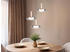 Trio LED-Pendelleuchte 1flg schwarz