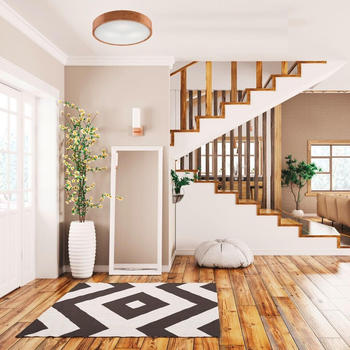 Lamkur Deckenleuchte Eiche E27 Ø27cm H:8cm dimmbar – Lamkur Deckenleuchte Eiche E27 Ø27cm H:8cm dimmbar - Elegantes Lichtdesign für Ihr Zuhause