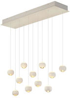 Musterring LED Pendelleuchte "CANNON, 11-flammige LED H&auml;ngelampe 5W 500Lumen