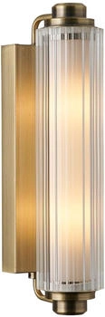 Nordlux Wandleuchte Nimal Double in Messing E14 2-flammig IP44 gold/messing