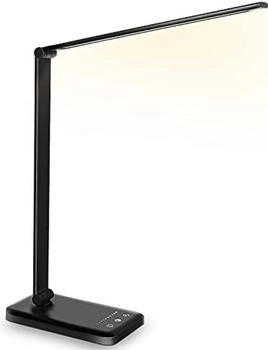 Slator LED Schreibtischlampe QM019 Schwarz