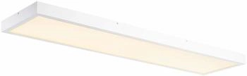 SLV PANEL 1200x300mm LED Deckenaufbauleuchte 3000K wei&szlig;