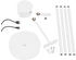 Northpoint LED Akku Stehlampe 3000K weiß