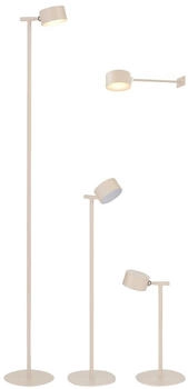 Northpoint LED Akku Stehlampe 3000K beige