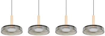 Trio LED-Pendelleuchte Celeste 4flg Schwarz – Vielseitige Lichtgestaltung für individuelle Bedürfnisse