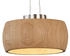Fischer & Honsel Pendelleuchte SHINE-WOOD 3flammig Silber (61073)