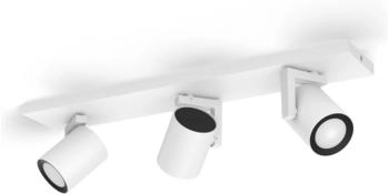 Philips Hue White & Color Ambiance Argenta 3er-Spot Wei&szlig; (929003808101)