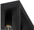 QAZQA Industrielle Deckenlampe schwarz 40 cm 4-flammig - Cage