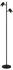 Globo GLOBO Stehleuchte JAMES 57918SB mattschwarz Metall Kunststoff B/H/L: ca. 27x158x22 cm GU10 2 Brennstellen