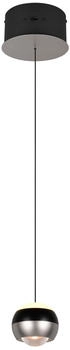 Trio LED-Pendelleuchte Orbit Nickel Matt/Silber (344410107)