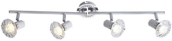 Globo Deckenleuchte Deckenlampe Kristalle LED