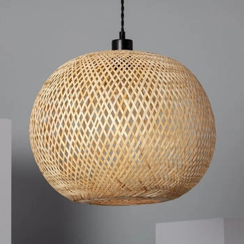 LEDKIA LIGHTING Pendelleuchte Bambus Llata Natürlich
