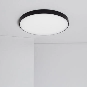 LEDKIA LIGHTING LED-Deckenleuchte Aussen 24W Rund Ø220 mm Dimmbar Schwarz