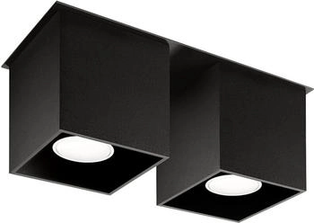 ETC Shop Deckenstrahler, Aluminium schwarz, L 26 cm