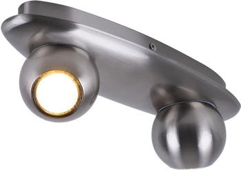 ETC Shop RGB LED Deckenlampe mit zwei beweglichen Spots NORBELLO