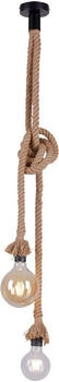ETC Shop Pendelleuchte, Seil Design, H 120 cm, ROPE