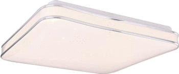 ETC Shop LED Deckenleuchte, Sternen-Effekt, weiß, L 33,5 cm