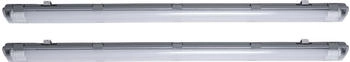 ETC Shop 2x LED Wannenleuchten, 4000 Lumen, Kaltweiß, L 157,6 cm