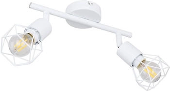 ETC Shop LED Deckenleuchte, Käfig Spots verstellbar, L 22 cm, XARA I