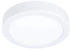 Eglo LED-Deckenleuchte rund Idun (9,5 W, Ø x H: 17 x 3 cm, Weiß, Neutralweiß) (75742)