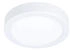 Eglo LED-Deckenleuchte rund Idun (9,5 W, Ø x H: 17 x 3 cm, Weiß, Neutralweiß) (75742)