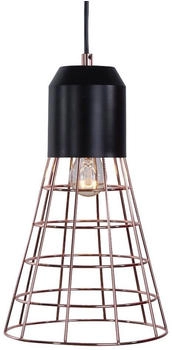 Searchlight Pendelleuchte, Käfigschirm, kupfer, H 158 cm, DALGETY