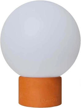 Lumisky Touch-Tischlampe, Orange, Stein, LED integriert, 20x25x20 cm, , Innenbeleuchtung, Tischlampen, Tischlampen (800000856279)