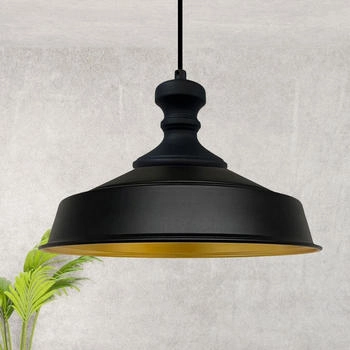 Bamyum Asletl Industrial Schwarz Metall Lampe - schwarz Metall BMM2013XSTB01