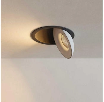 s'luce s.luce LED Deckenstrahler Santa Neo schwenkbar & dimmbar Schwarz, Weiß, Warmweiß, Schwarz/Weiß