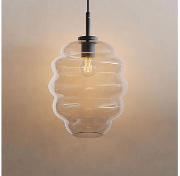 s'luce s.luce Pendelleuchte Echos Galerie-Pendelleuchte Aufhängung Schwarz 500cm Klar, Klar, Ø 25 cm x 28 cm (800000918168)
