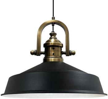 Bamyum Neu Marine Industrial Schwarz Hängelampe - schwarz Metall BMM2013SBYG01