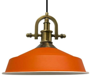 Bamyum Industrial Orange Esstischlampe Pendelleuchte - orange Metall BMM2013XXGE08